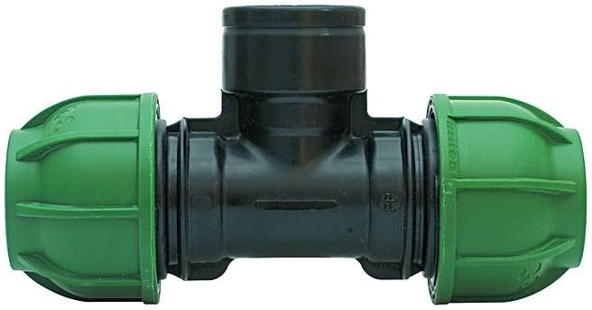 Mechanická T-spojka 25 x 1“ x 25 s vnútorným závitom Connecto