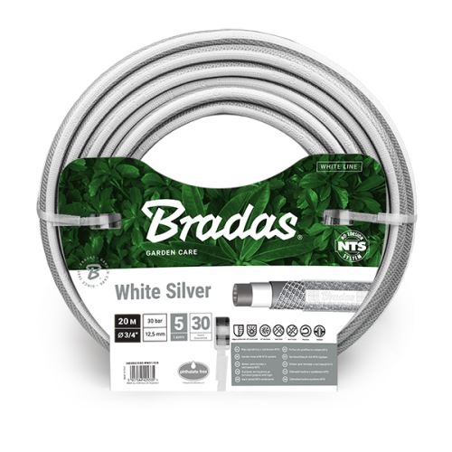 Záhradná hadica 5 vrstiev WHITE SILVER 3/4