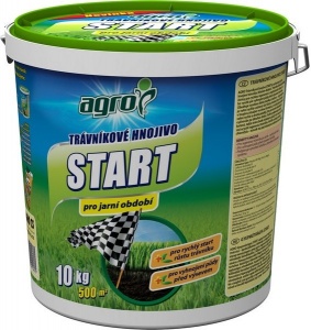 Trávnikové hnojivo START pre jarné obdobie 10 kg (vedro) /Agro/